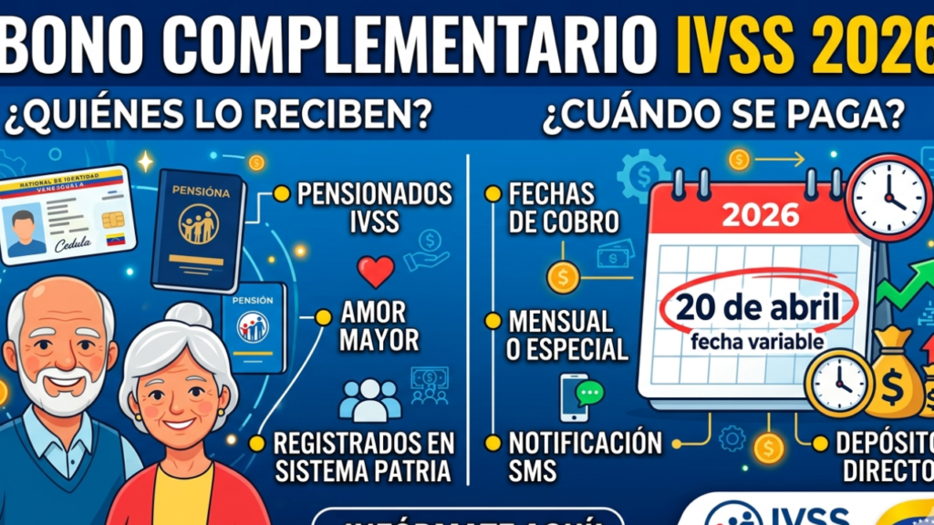 Bono complementario ivss 2026