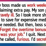 I Worked Through My Son’s Illness—My Boss Refused to Pay Me