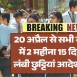 School Summer Holidays April 2026: ज्यादा गर्मी और लू के चलते सभी स्कूलों में 2 महीने की छुट्टियां