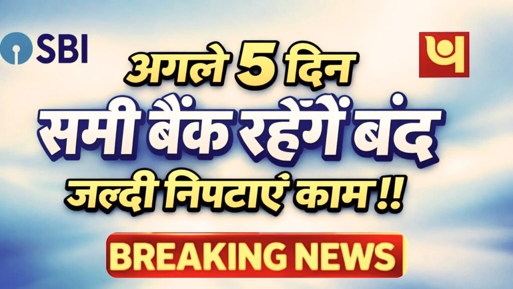 All Bank Closed News 2026 April
