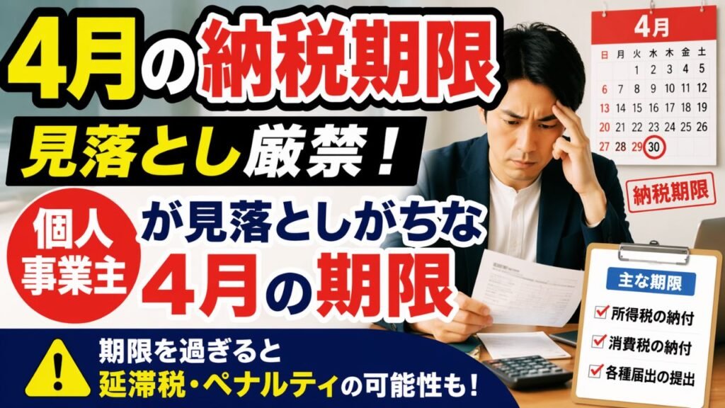 nihon nouzei 4gatsu kojin kigen
