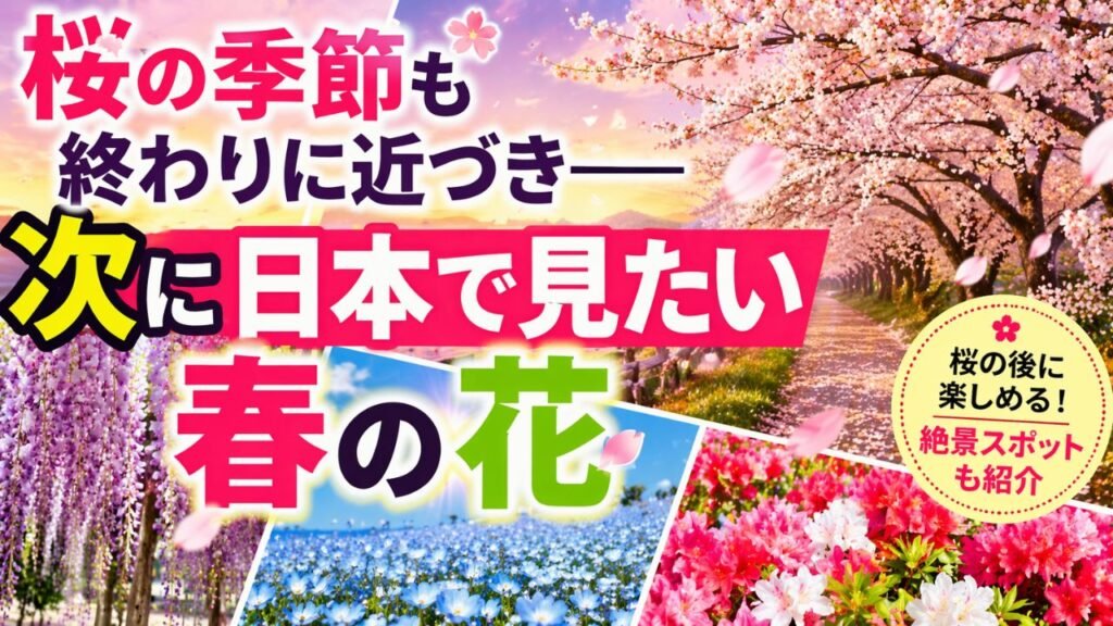 sakura ato haru no hana japan